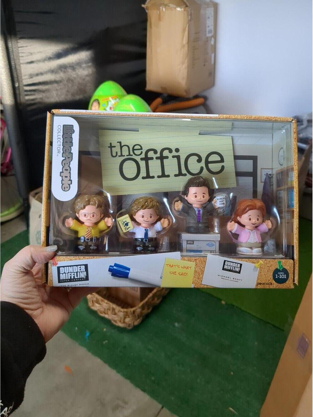Sealed The Office Fisher-Price Figure Set Little People Collector Dunder Mifflin